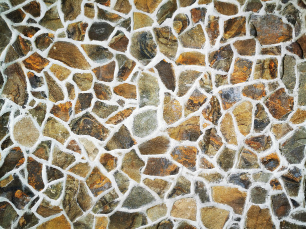 非常古老的石墙图片下载