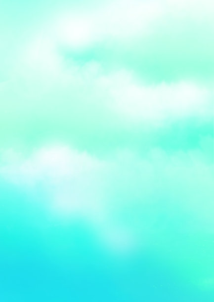 一幅蓝色柔和天空背景的图像图片下载