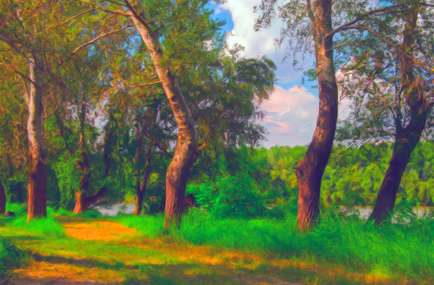 山水画图片下载