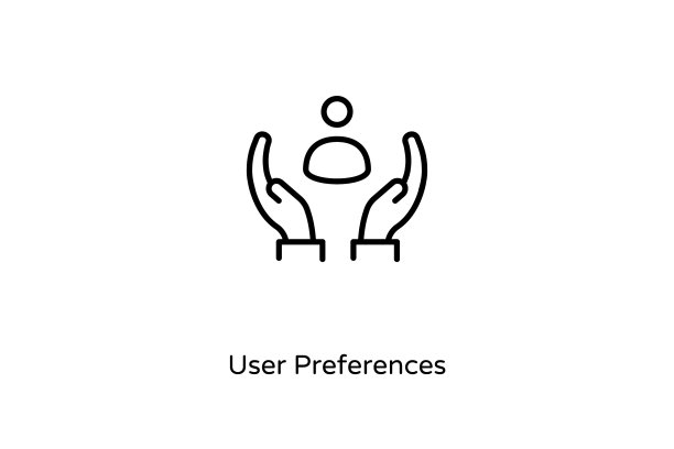 矢量中的线性图标。标识图片下载