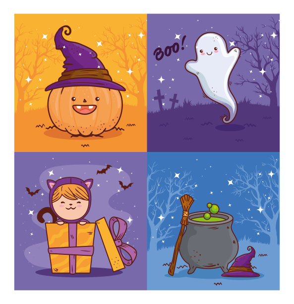 设置万圣节快乐的横幅图片下载