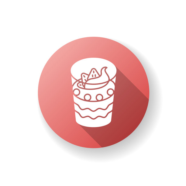 冰糕平面设计长影字形图标图片下载