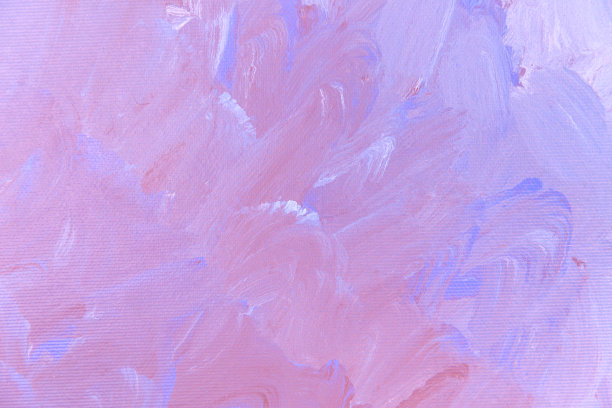 粉红色的油画图片下载