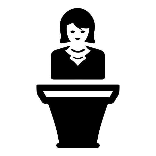 商务会议，会议图标。黑色矢量图标设计孤立在白色背景上图片下载