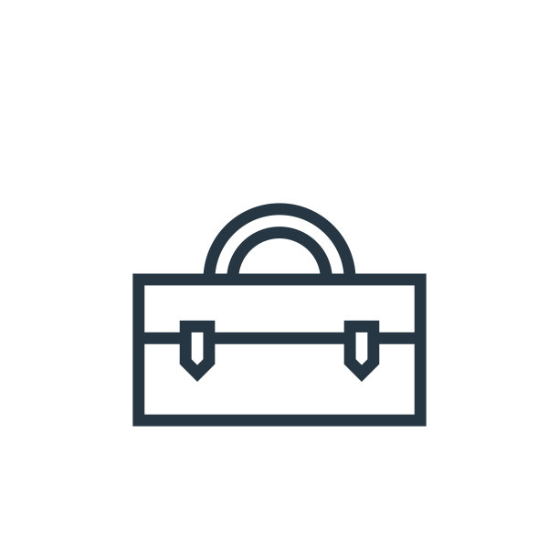 案例图标矢量从业务概念。细线插图的情况可编辑的笔触。Case linear sign for use on web and mobile apps, logo, print media..图片下载