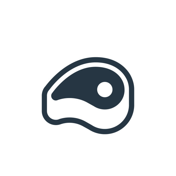 牛排图标矢量肉类概念。细线插图的牛排可编辑的笔触。牛排线性标志，用于web和移动应用程序，标志，印刷媒体。图片下载