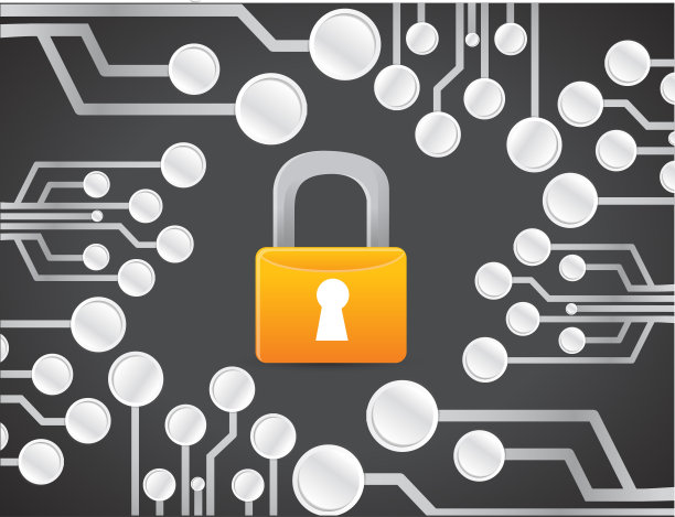 锁防电子电路图片下载