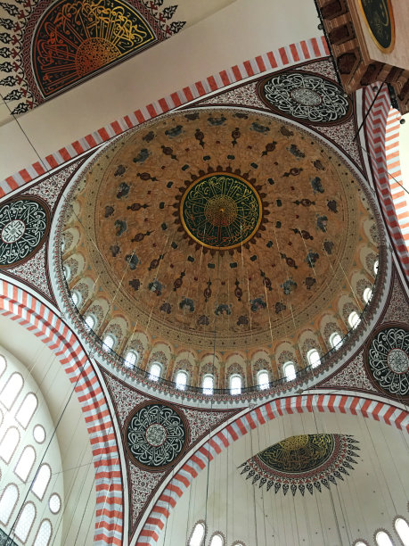 伊斯坦布尔的Suleymaniye清真寺图片下载