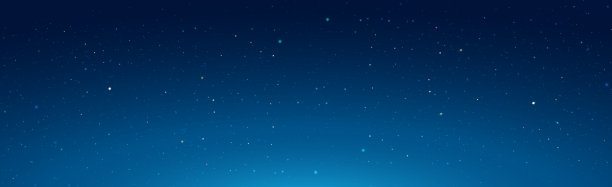 繁星点点的天空和飞翔的彗星图片下载