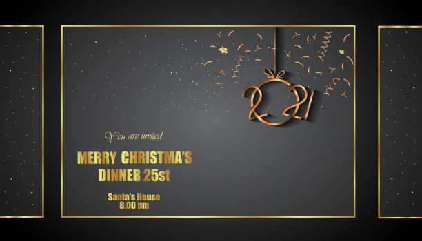 圣诞快乐的背景为您的季节邀请，节日海报，贺卡。图片下载