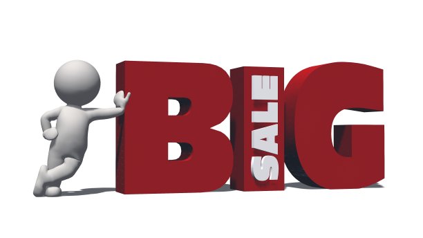 红白两色大促销字体图片下载