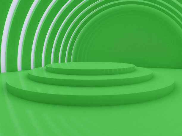 抽象的现代建筑背景。3 d图片下载