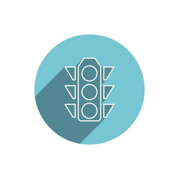 红绿灯图标。交通信号标志。交通灯、信号灯图标矢量图。图片下载