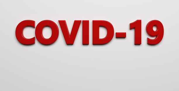 冠状病毒大流行文本作为背景图片下载