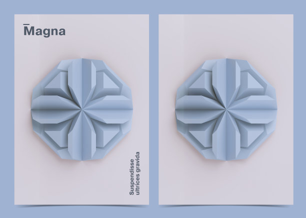 抽象几何背景3d球体设计海报模板。3d渲染。图片下载