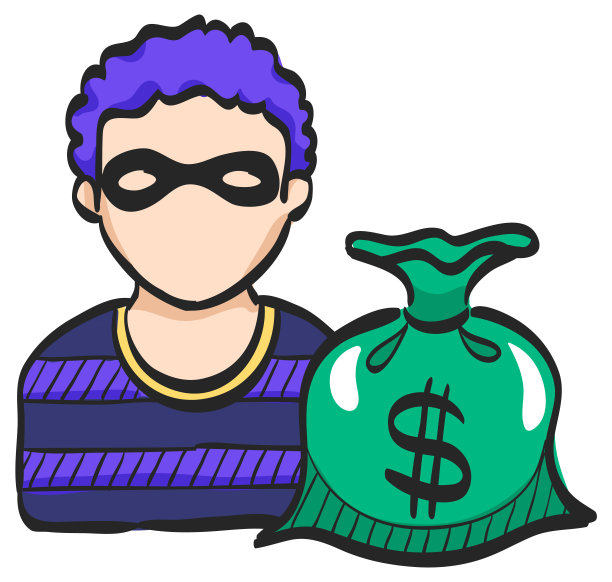 飞贼图标在彩色绘图图片下载