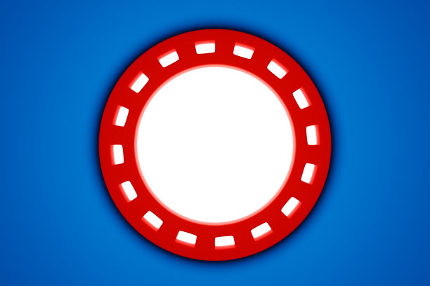 一个红色门户网站的3D插图图片下载