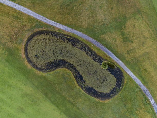 湖泊鸟瞰图图片下载