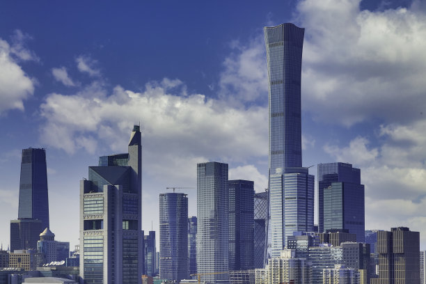 城市天际线的建筑图片下载