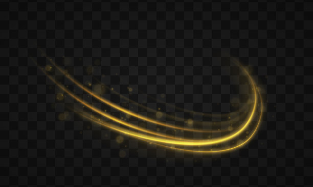 动态线条灯。图片下载