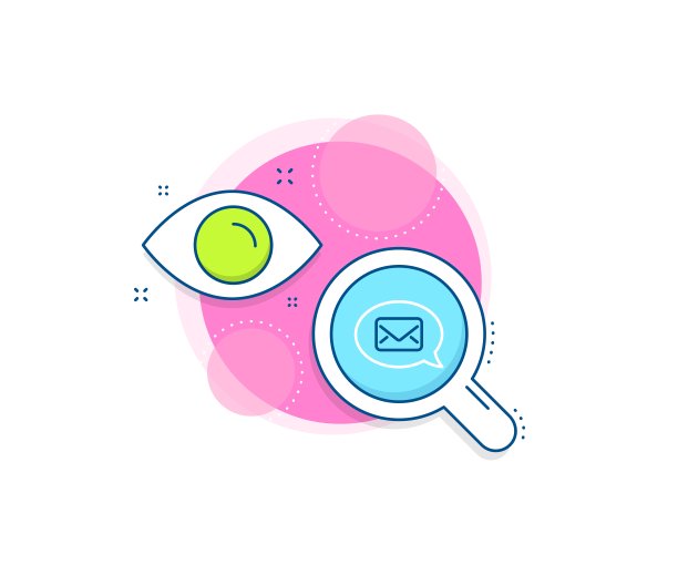 邮件图标。信使交流信号。向量图片下载