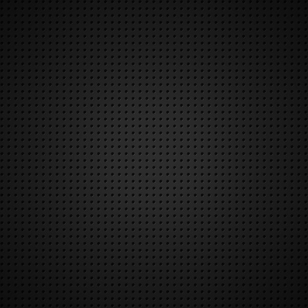 黑色穿孔背景与黑洞和发光图片下载