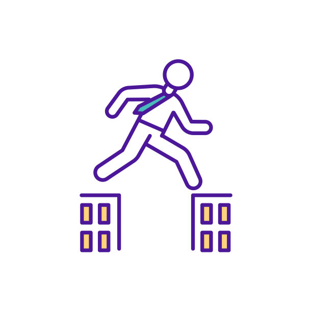 员工搬迁RGB颜色图标图片下载