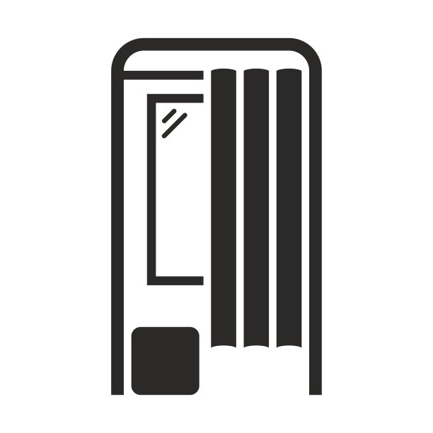 试衣间图标。图片下载