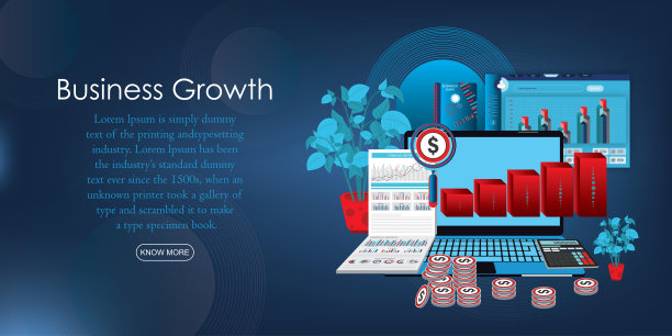 投资分析概念矢量股票图片下载