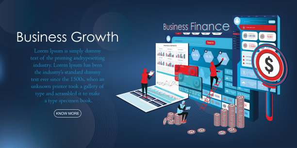投资分析概念矢量股票图片下载