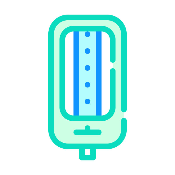 浇水系统工具细节颜色图标矢量插图图片下载