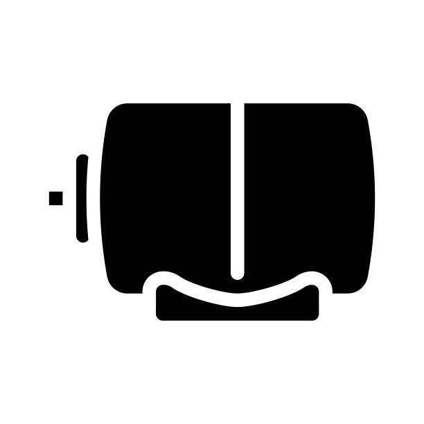 桶与水字形图标矢量插图图片下载