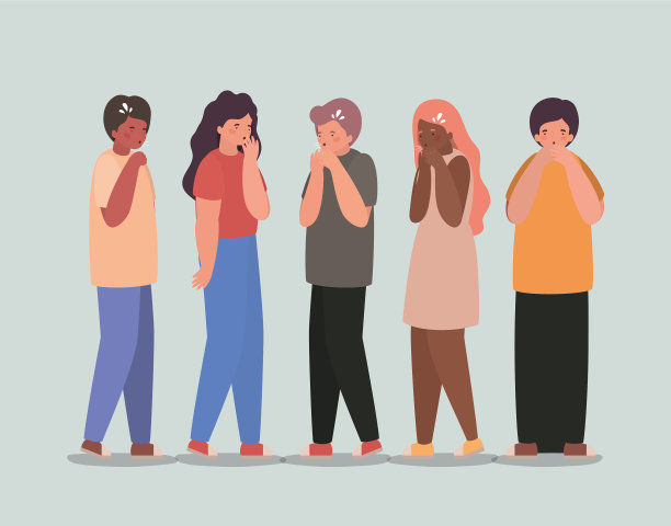 女孩和男孩漫画干咳和图片下载