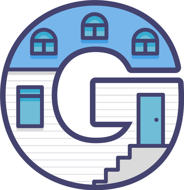 房子字母g图片下载