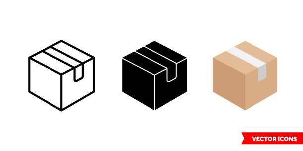 框图标有三种类型:彩色、黑白、轮廓。孤立向量符号符号图片下载