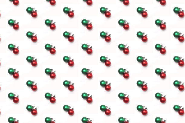 圣诞球图案图片下载