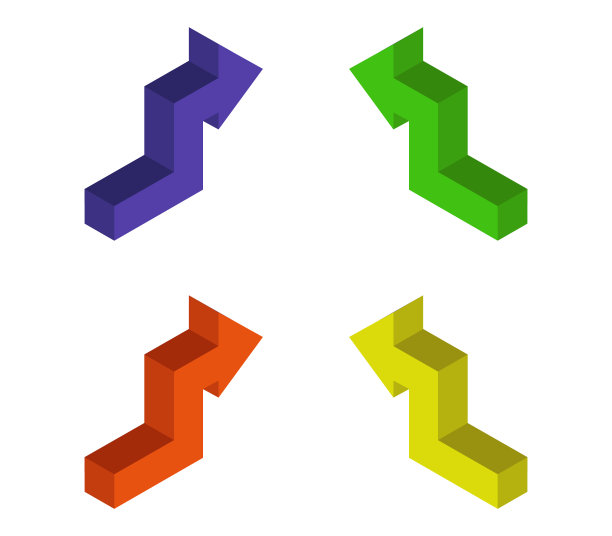 箭头图标在白色背景图片下载