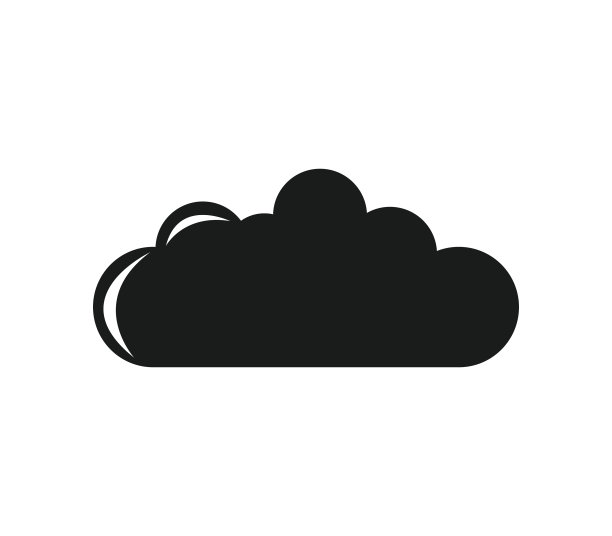 云图标在白色背景图片下载