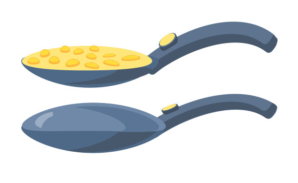 电烙饼机孤立在白色背景上。平底锅是空的，上面有可丽饼。厨房设备。矢量插图在平面风格。图片下载