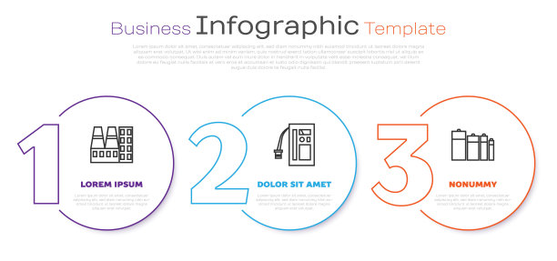 设置电站厂、电瓶厂、电瓶厂线路。业务信息模板。向量图片下载