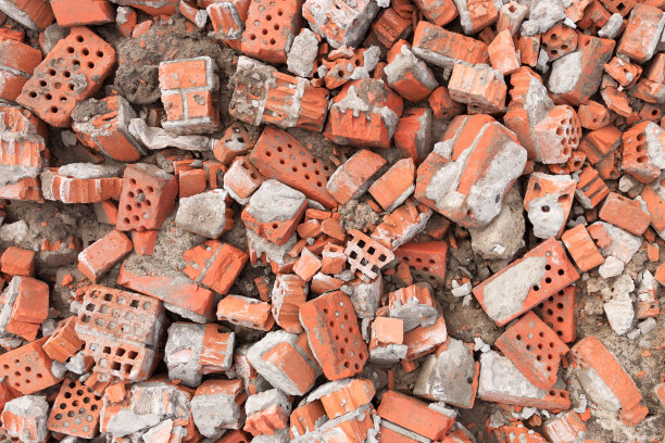 旧破砖顶视图图片下载