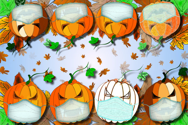 万圣节的背景图片下载