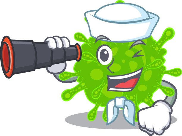 黄病毒科在水手卡通人物设计中的应用图片下载