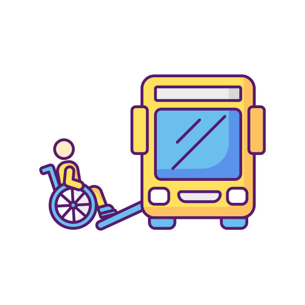 总线匝道RGB颜色图标图片下载