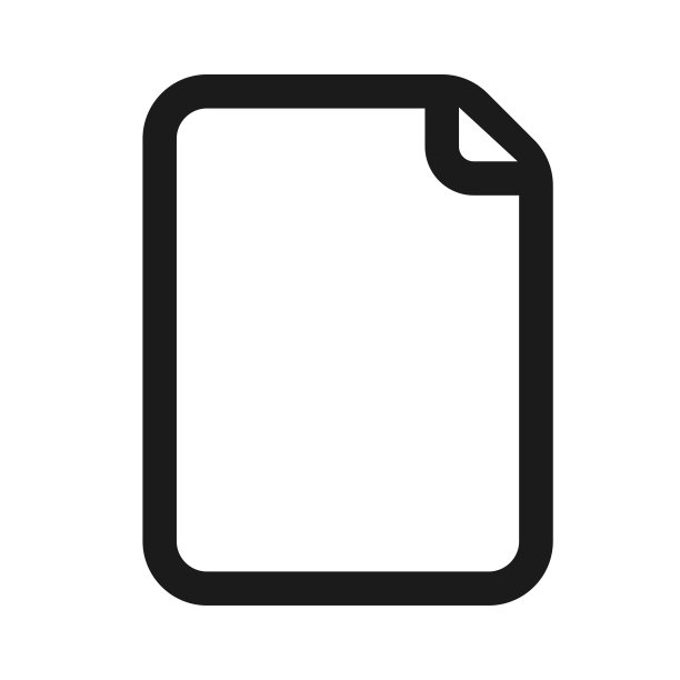 文档。线性图标。有弯曲角度的纸。线条与可编辑的笔触图片下载