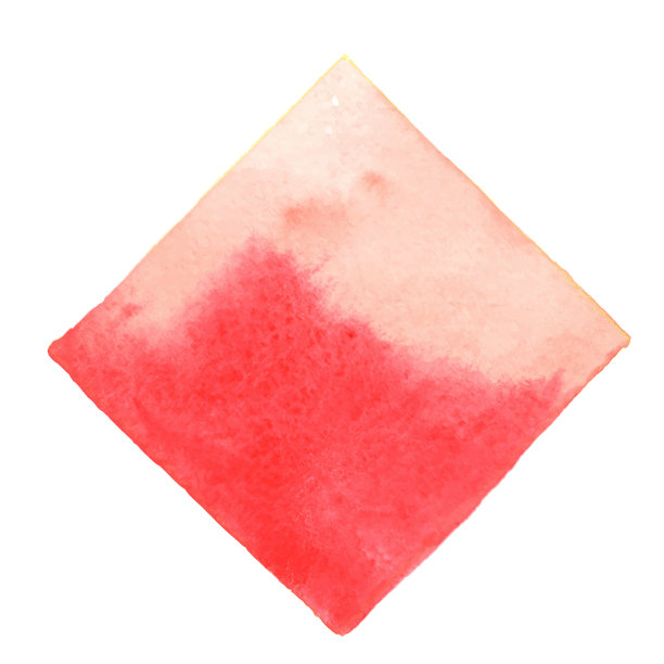 抽象的桃红色和圣诞快乐广场水彩手画横幅装饰图片下载