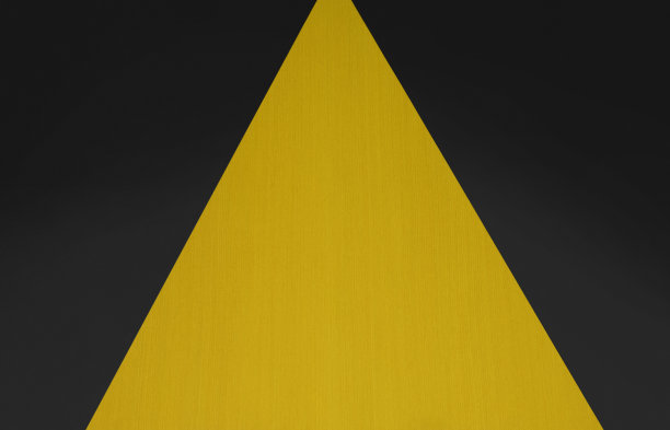 黑色背景上的黄线图片下载