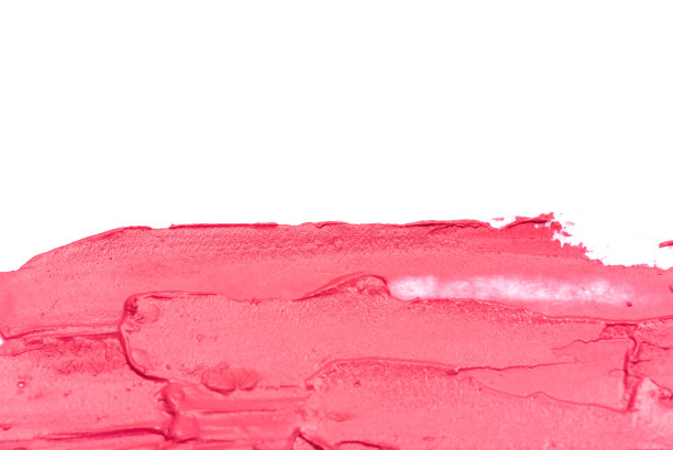 口红涂抹。图片下载