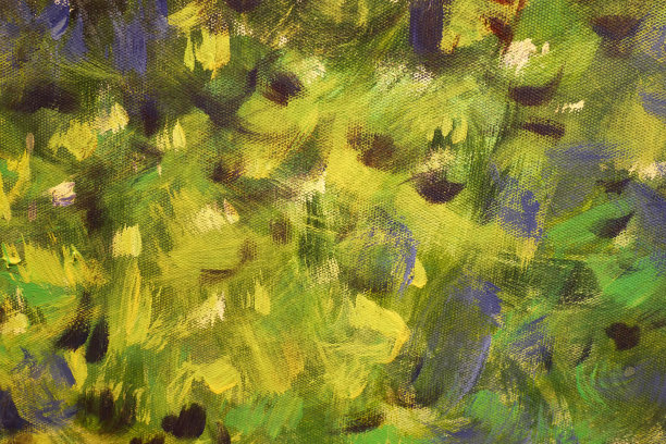 艺术背景绿黄色彩艺术泼墨画。图片下载