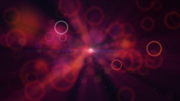 圈多彩的红粉色紫橙色背景，图片下载